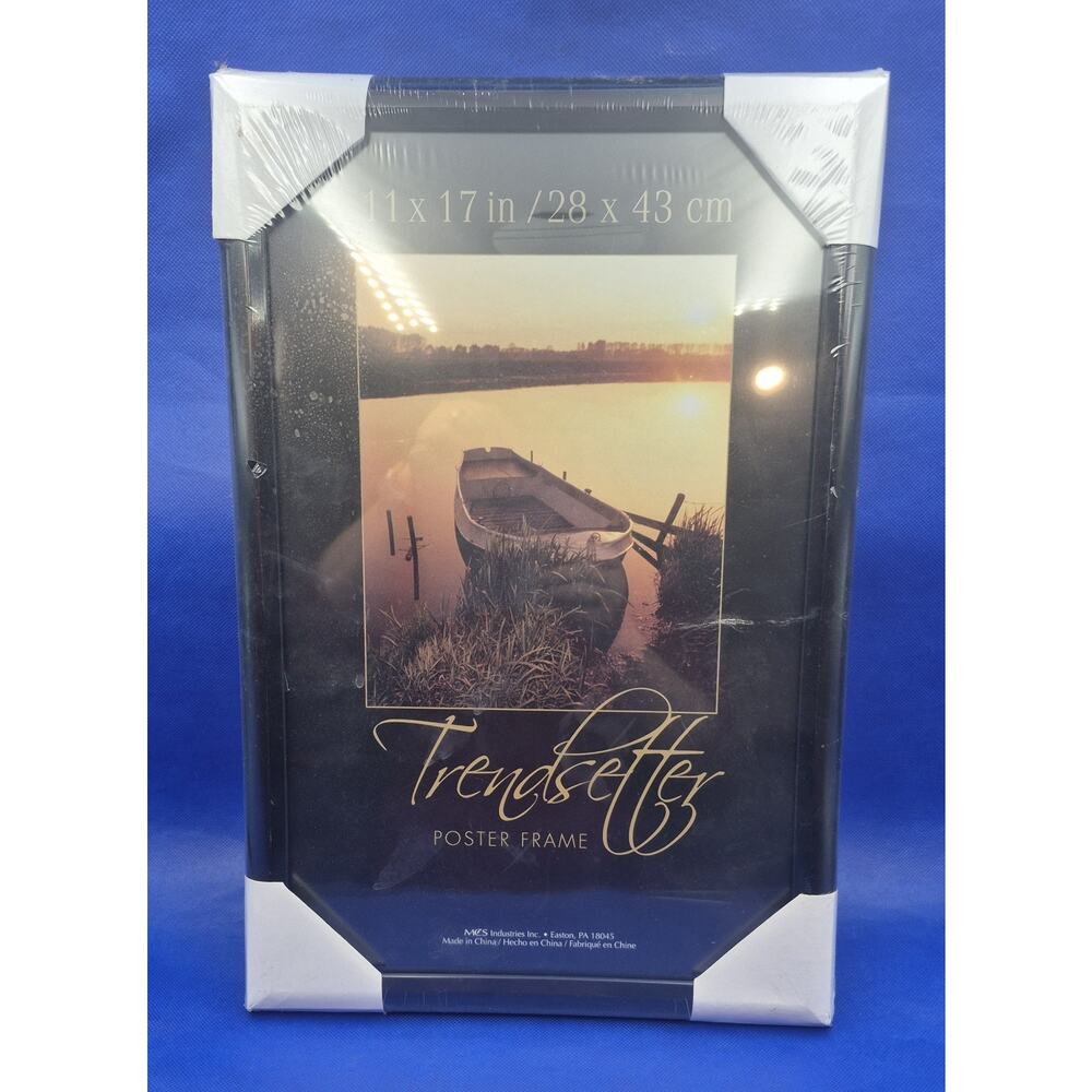 Trendsetter Black 11x17 Poster Frame New Sealed